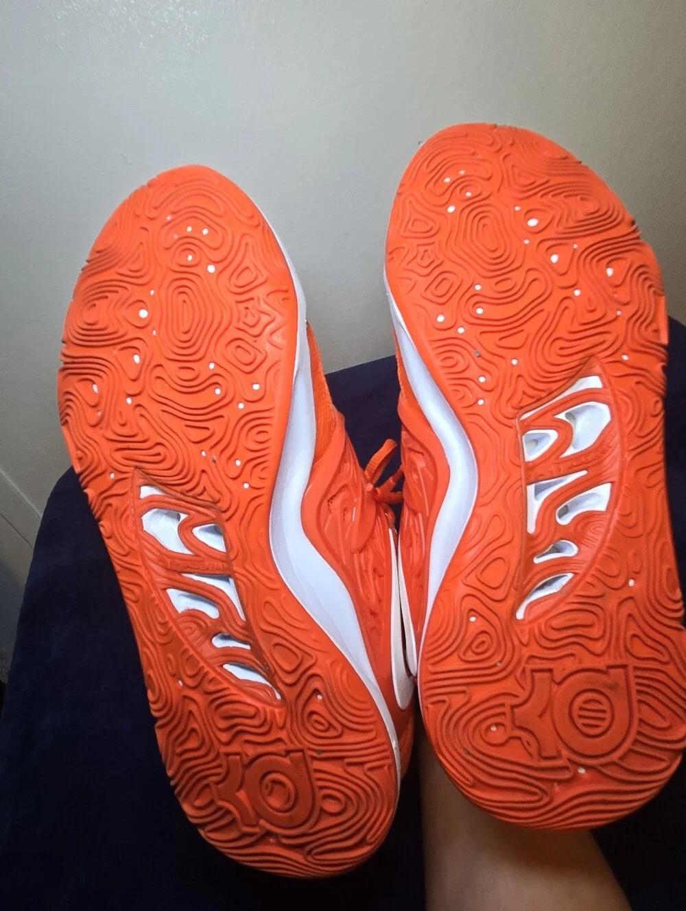 Nike KD 15 TB Promo Team Orange White Basketball DX6648-802 Men's PE Shoes 8